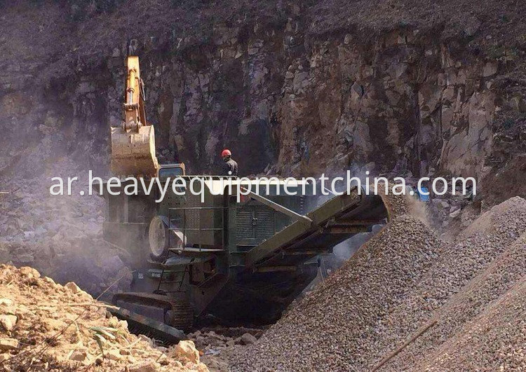 Mobile Stone Crusher Plant For Road Construction